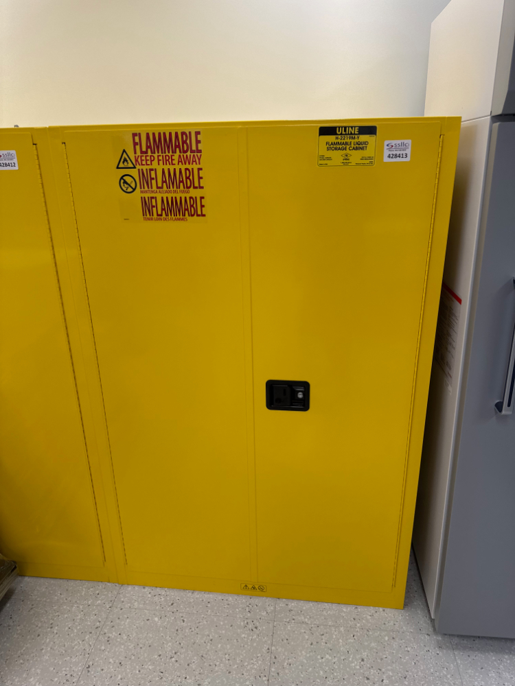 Image of ULINE 90 Gallon Flammable Liquid Storage Cabinet